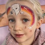 Grime Kindergrime Grimeren beer hartjes regenboog